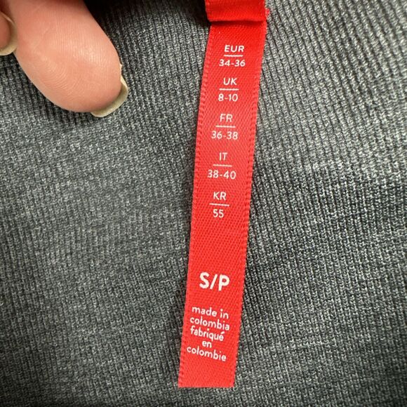 Spanx Womens Small Leggings Dark Gray Compression Legging Pants - Picture 10 of 10